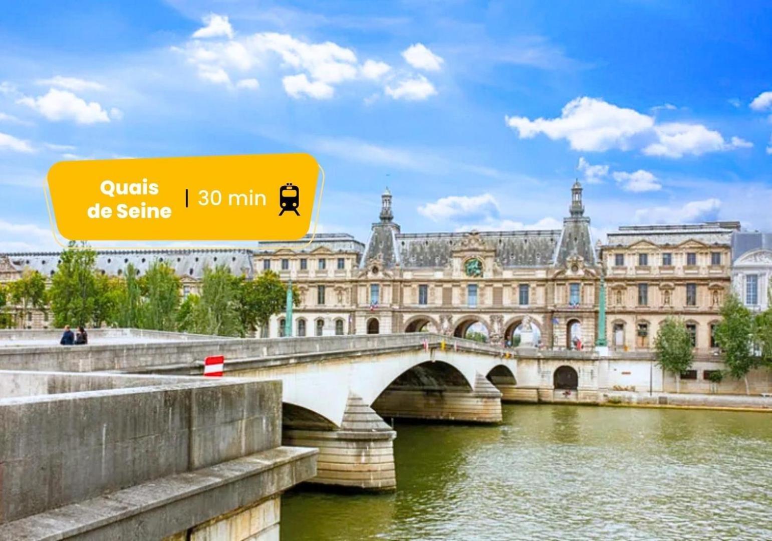 165 Suite Denis - Superbe Appartement A パリ エクステリア 写真